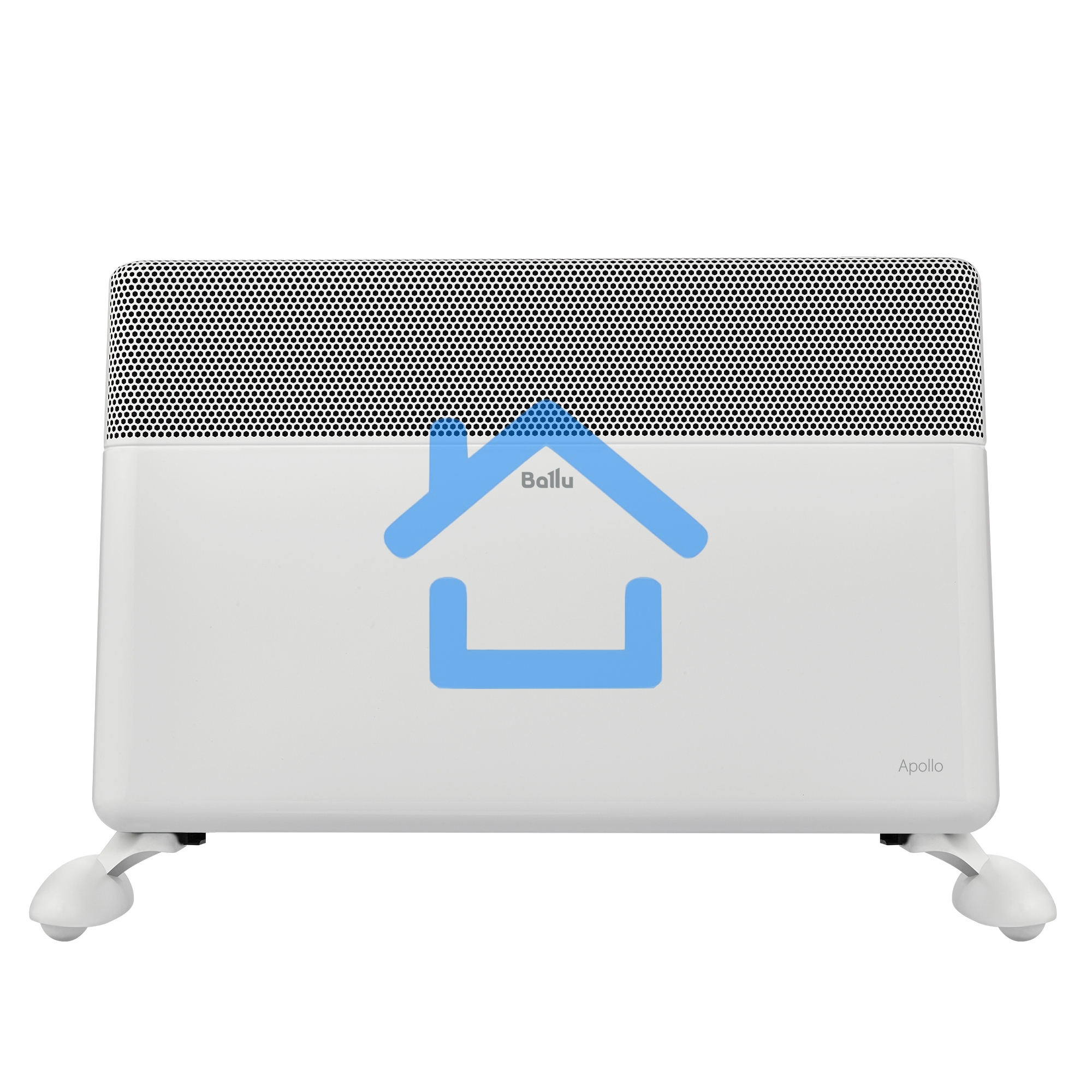 Комплект Ballu Apollo Transformer с блоком управления и шасси BEC/AT-1500-4I белый, 1500 Вт, 20 м2, дисплей, термостат