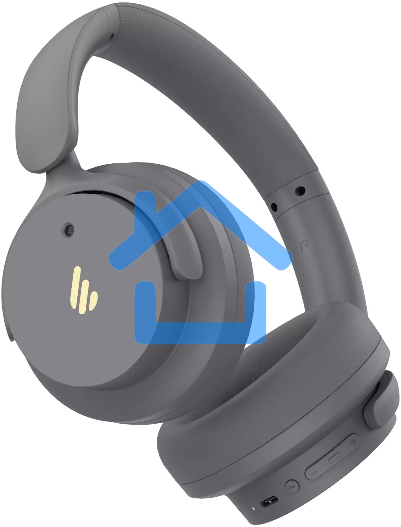Гарнитура мониторные Edifier H9 серый беспроводные bluetooth оголовье