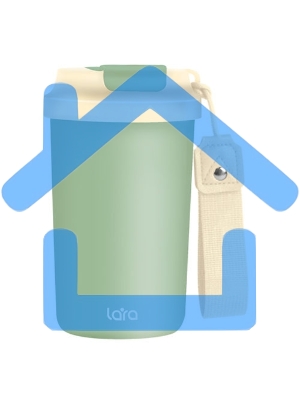 Термокружка LARA LR04-26 Green 0,42 л