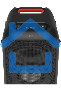 Минисистема LG XBOOM XL9T черный/красный 1000Вт USB BT