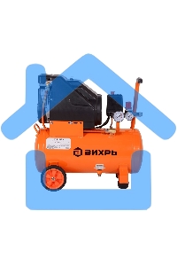 Компрессор винтовой Вихрь КП-195/24 безмасляный 195л/мин 24л 1100Вт оранжевый/черный 74/3/20