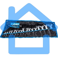 Набор комбинированных гаечных ключей 18 шт, 6 - 32 мм, ЗУБР