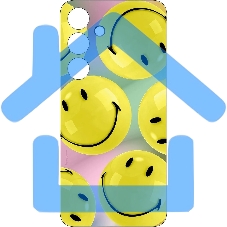 Чехол (клип-кейс) для Samsung Galaxy S24 Flipsuit Case S24 желтый/прозрачный (EF-MS921CYEGRU)