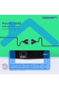 Источник бесперебойного питания Ippon Pacific 3000 2700Вт 3000ВА черный