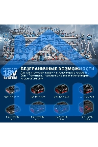 Эксцентриковая шлифмашина Bosch GEX 18V-125 D125мм аккум. (0601372201)