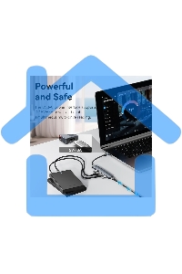 Концентратор Vention OTG USB 3.2 Gen 2 Type-C на 4 USB порта + USB-C PD Серый - 0.15м.