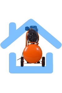 Компрессор винтовой Вихрь КП-195/24 безмасляный 195л/мин 24л 1100Вт оранжевый/черный 74/3/20