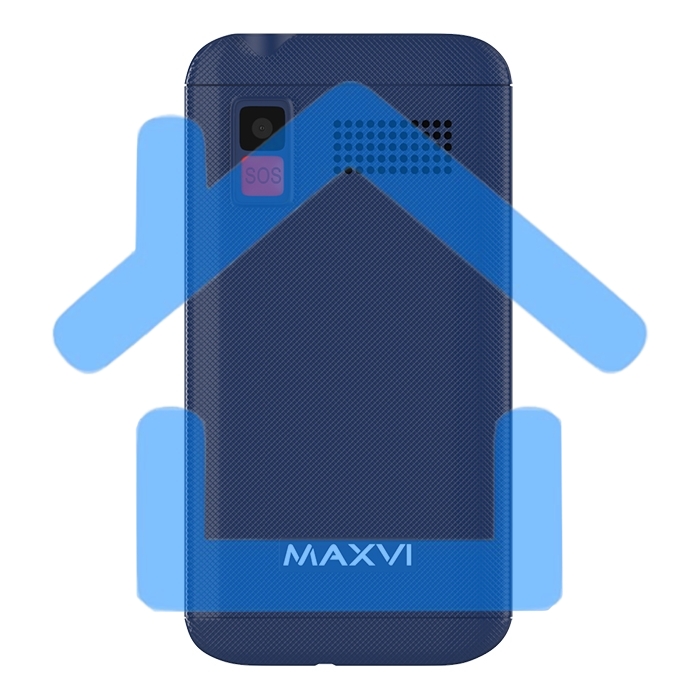 Мобильный телефон Maxvi B200 синий