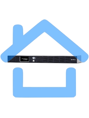 Источник бесперебойного питания UPS CyberPower OR600ERM1U Line-Interactive