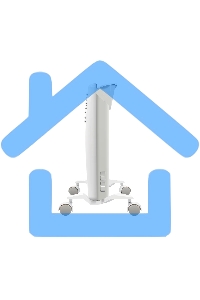 Конвектор Ballu Ettore BEC/ETER-2000 белый, 2000 Вт, 25 м2, термостат, дисплей