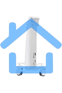 Комплект Ballu Transformer с блоком управления и шасси BEC/EVU-2500-4I белый, 2500 Вт, 30 м2, дисплей, термостат, WiFi