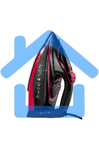 Утюг паровой Galaxy GL 6133 черный с розовым