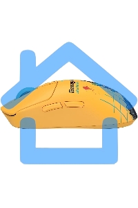 Мышь беспроводная/проводная A4Tech Bloody R72 Ultra Duo желтый, 20000 dpi, радиоканал, USB, кнопки - 7