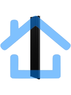 Дизайн-радиатор Royal Thermo Shift R22 VC2180 - 10 секц. RAL9005m