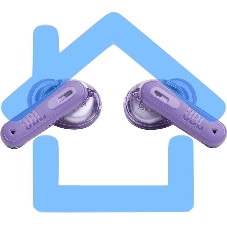 Наушники JBL Tune Beam 2 призрачно-фиолетовый