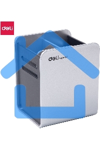 Подставка Deli E9137 для письменных принадлежностей, 90х80х110мм, ассорти, пластик