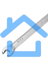 Ключ комбинированный трещоточный Denzel 6 мм, CrV, матовый хром 14700