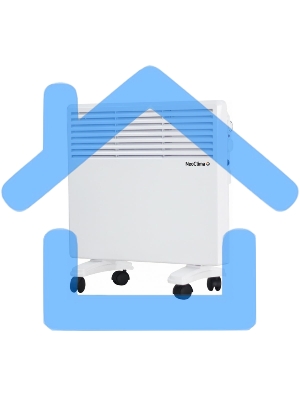 Конвектор Neoclima Intenso 1000 белый, 1000 Вт, 10 м2, термостат