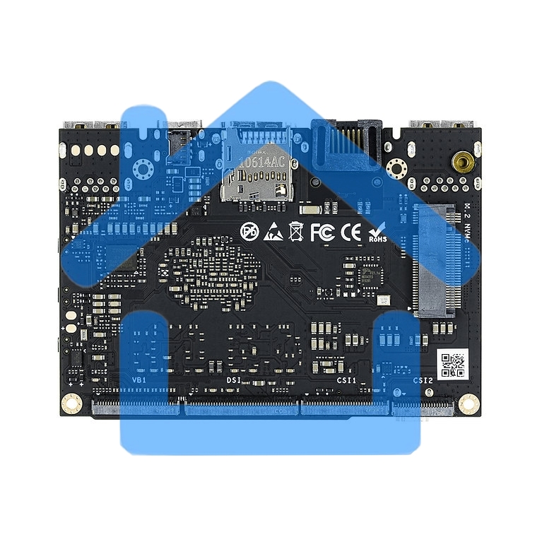Одноплатный компьютер Khadas VIM4 Active cooling kit ARM Cortex-A73 4-Core + Cortex-A53 4-Core Amlogic A311D2 2.2GHz 8+32Gb