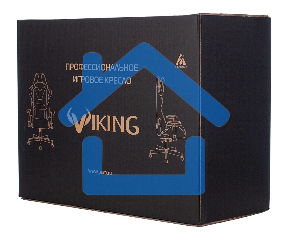 Кресло игровое Zombie VIKING 5 AERO черный/оранжевый искусственная кожа с подголов. крестовина пластик