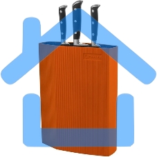 Подставка для ножей Rondell RD-470 (Orange) ABS пластик.