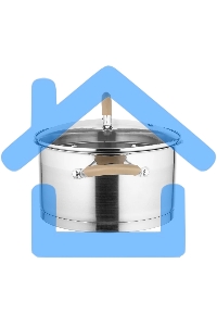 Набор посуды LARA LR02-119 БЕРЛИН 6 пр. 1.7+3.1+5.5 л, 16 см, 20 см, 24 см капсулированное индукционное дно, крышка дуршлаг