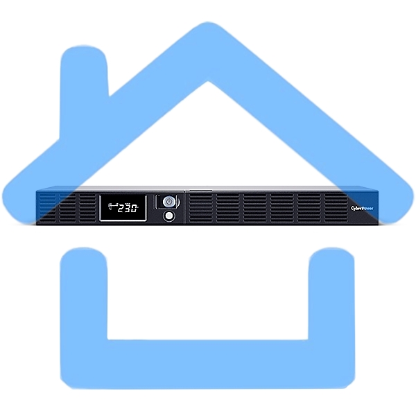 Источник бесперебойного питания UPS CyberPower OR600ERM1U Line-Interactive