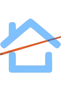 Уровень алюминиевый 1800мм фрезерованный 3 глазка Вихрь