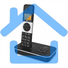 Радиотелефон DECT BQ 1865 черный/белый
