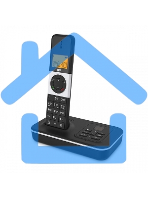 Радиотелефон DECT BQ 1865 черный/белый