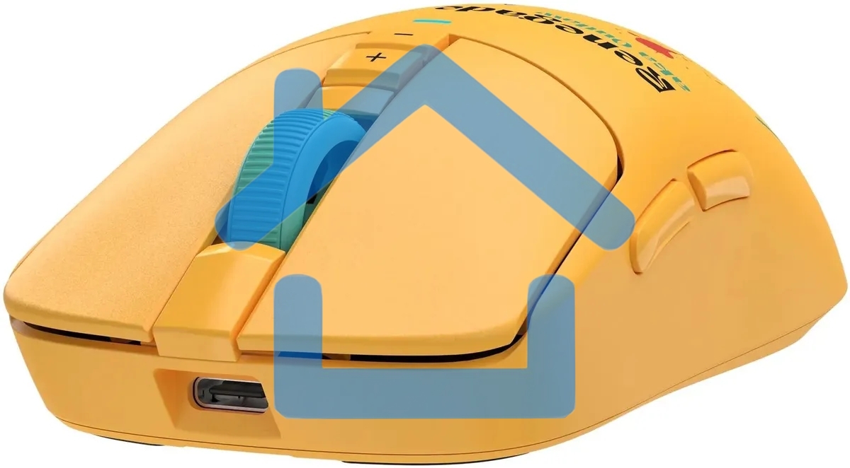 Мышь беспроводная/проводная A4Tech Bloody R72 Ultra Duo желтый, 20000 dpi, радиоканал, USB, кнопки - 7