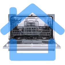 Посудомоечная машина Бирюса DWC-506/7 M, металл, 55 см, 6 компл., 49 дБ, класс A+