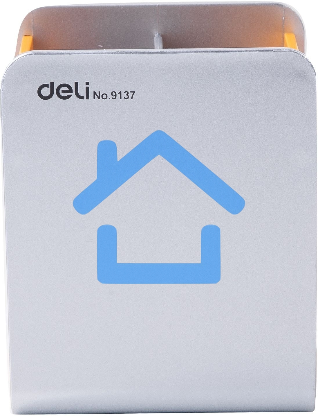 Подставка Deli E9137 для письменных принадлежностей, 90х80х110мм, ассорти, пластик