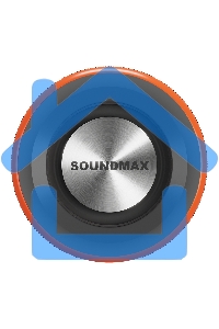 Портативная колонка SOUNDMAX SM-PS5024B(оранжевый)