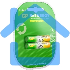 Аккумулятор GP 65AAAHCRGY-2CRCB2 AAA NiMH 650mAh (2шт)