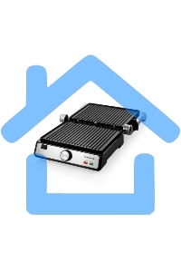 Гриль-пресс BRAYER BR2002, 2000 Вт, съемные, 29*26 см, регул высот, пласт корп., поддон, 180