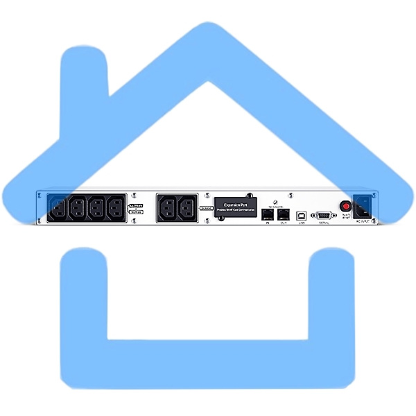 Источник бесперебойного питания UPS CyberPower OR600ERM1U Line-Interactive