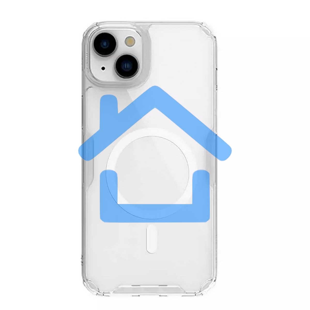 Чехол Nature TPU Pro Magnetic Case, белый, (AP IP15 Plus)