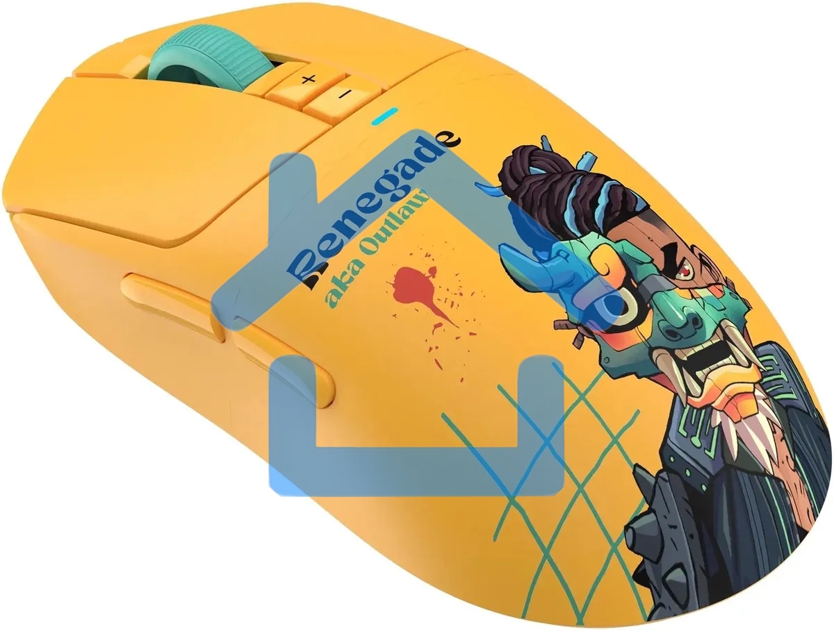 Мышь беспроводная/проводная A4Tech Bloody R72 Ultra Duo желтый, 20000 dpi, радиоканал, USB, кнопки - 7