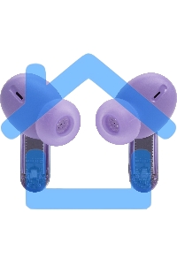 Наушники JBL Tune Beam 2 призрачно-фиолетовый