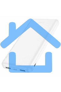 Портативный аккумулятор Hoco J100 High-ranking 10000mAh 2.1A 2xUSB-A белый (J100 HIGH-RANKING WHITE)