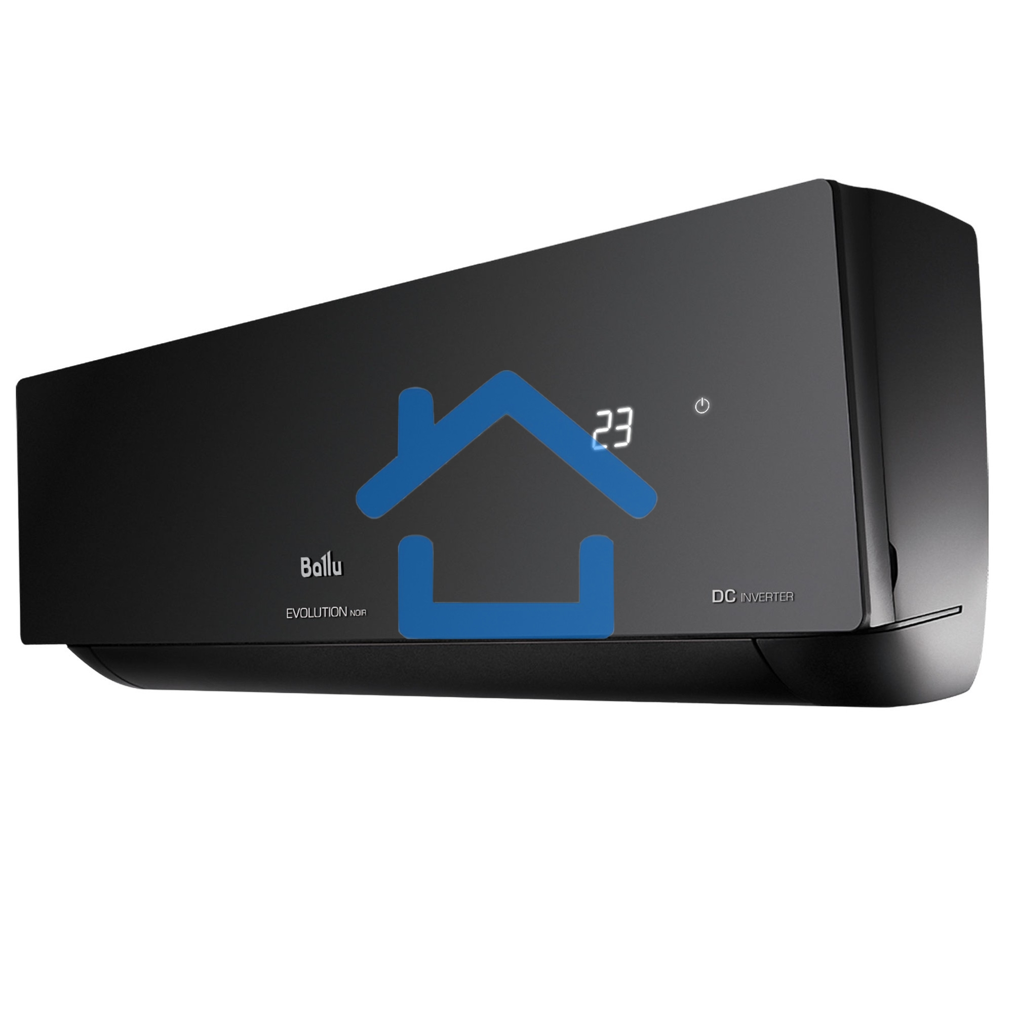 Блок внутренний сплит-системы Ballu BSUI-FM/in-09HN8/EU_BL инвертор, 9000 BTU, 25 м², 21 дБ, охлаждение, обогрев, осушение, черный