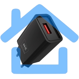 Зарядное устройство MORE CHOICE (4620202555700) NC07m СЗУ 1USB 2.0A для micro, черный