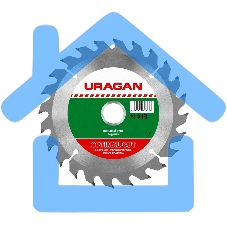 Диск URAGAN Optima 180х30/20мм 30Т, диск пильный по дереву Диск URAGAN Optima 180х30/20мм 30Т, диск пильный по дереву