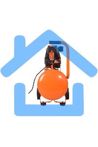 Компрессор винтовой Вихрь КП-195/24 безмасляный 195л/мин 24л 1100Вт оранжевый/черный 74/3/20