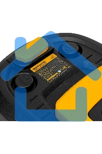 Строительный пылесос Denzel RVC30 серебристый, 1400 Вт, уборка сухая/сбор воды/выдув, пылесборник мешок, 30 л