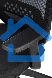 Кресло офисное Бюрократ MC-611NL черный TW-01 38-418 сетка/ткань, крестов.4-луч. пластик