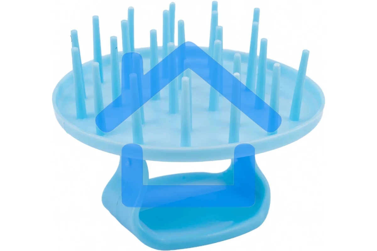 Губка для мытья посуды SM-06 с держателем (металл) (104465)