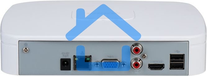 Видеорегистратор DAHUA DHI-NVR2108-I2, 8 Channel Smart 1U 1HDD WizSense Network Video Recorder