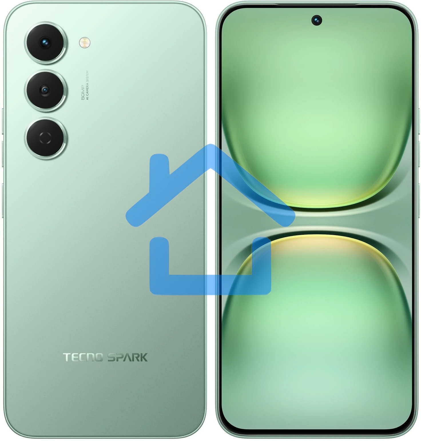 Смартфон Tecno Spark 40 Pro 8/256Gb, зеленый